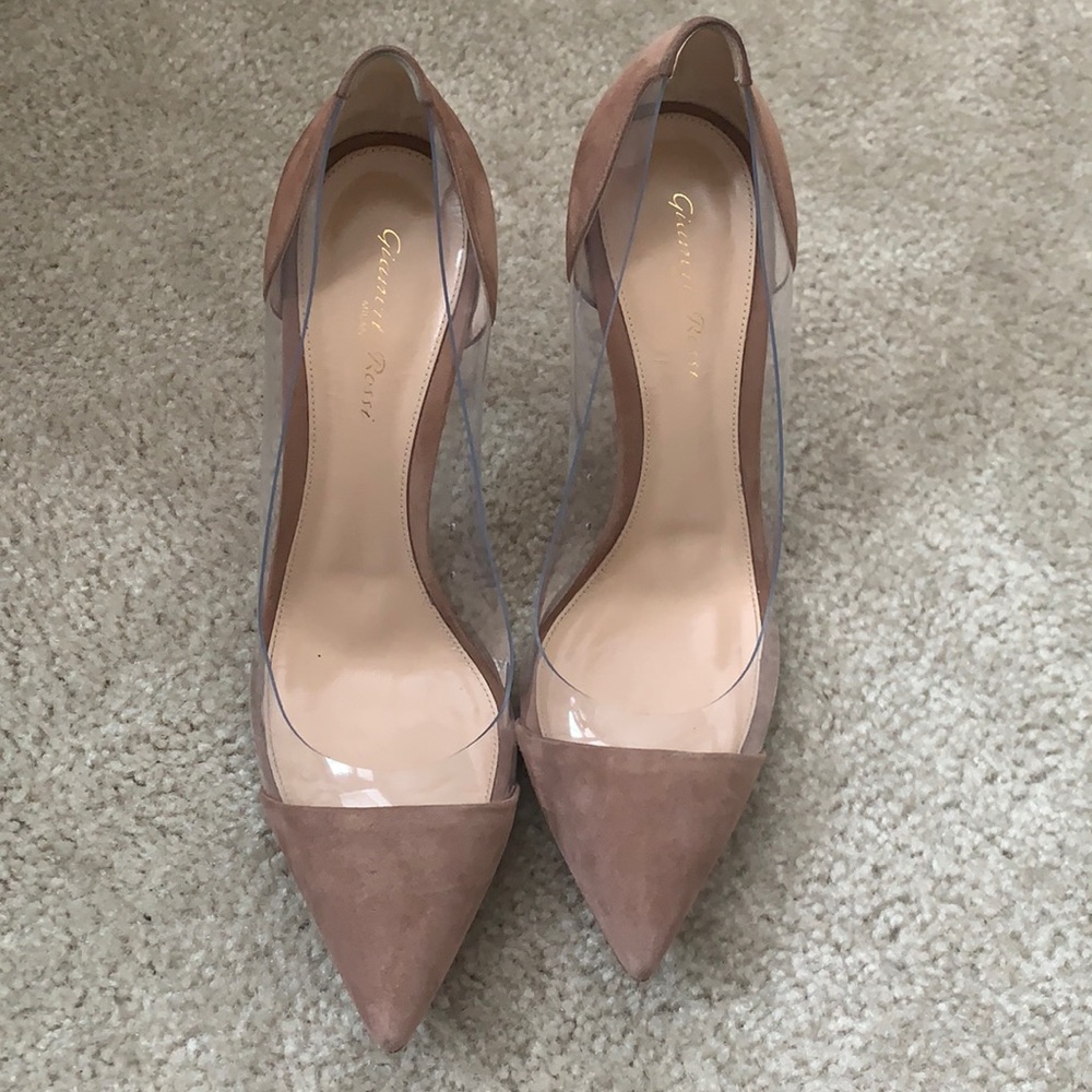 Gianvito Rossi Plexi pumps 105mm